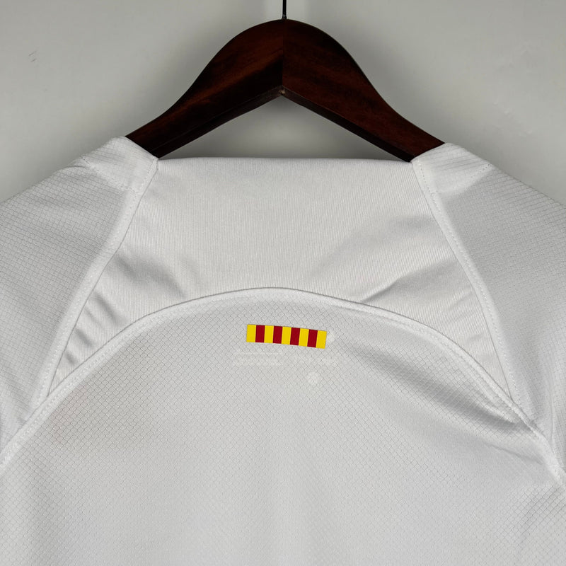 Camisa Manga Longa Barcelona II 2023/24 Torcedor Nike - Masculina