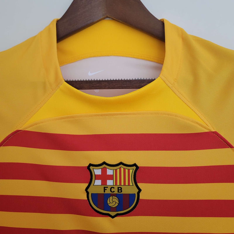 Camisa Barcelona Fourth 2022/23 - Torcedor Feminina